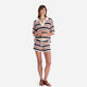 Sunday Citizen Striped Cloud Cool Crochet Notte Off White - Midnight