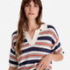 Sunday Citizen Striped Cloud Cool Crochet Notte Off White - Midnight