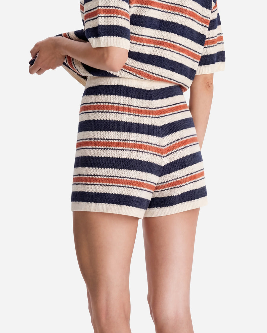 Sunday Citizen Striped Cloud Cool Crochet Notte Off White - Midnight