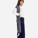 Sunday Citizen Striped Cloud Cool Light Short Cardigan Off White - Marine Blue