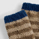 Snug Striped Socks Biscotti - Blue
