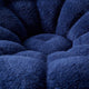 Sunday Chair Ottoman Set Dark Blue