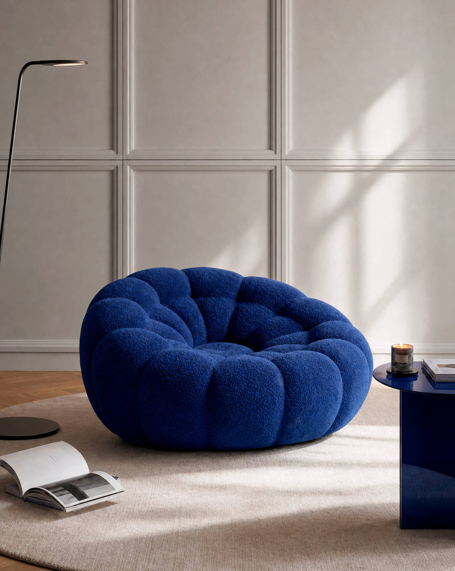 Sunday Citizen Sunday Lounge Chair Dark Blue