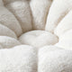 Sunday Chair Ottoman Set Dark White