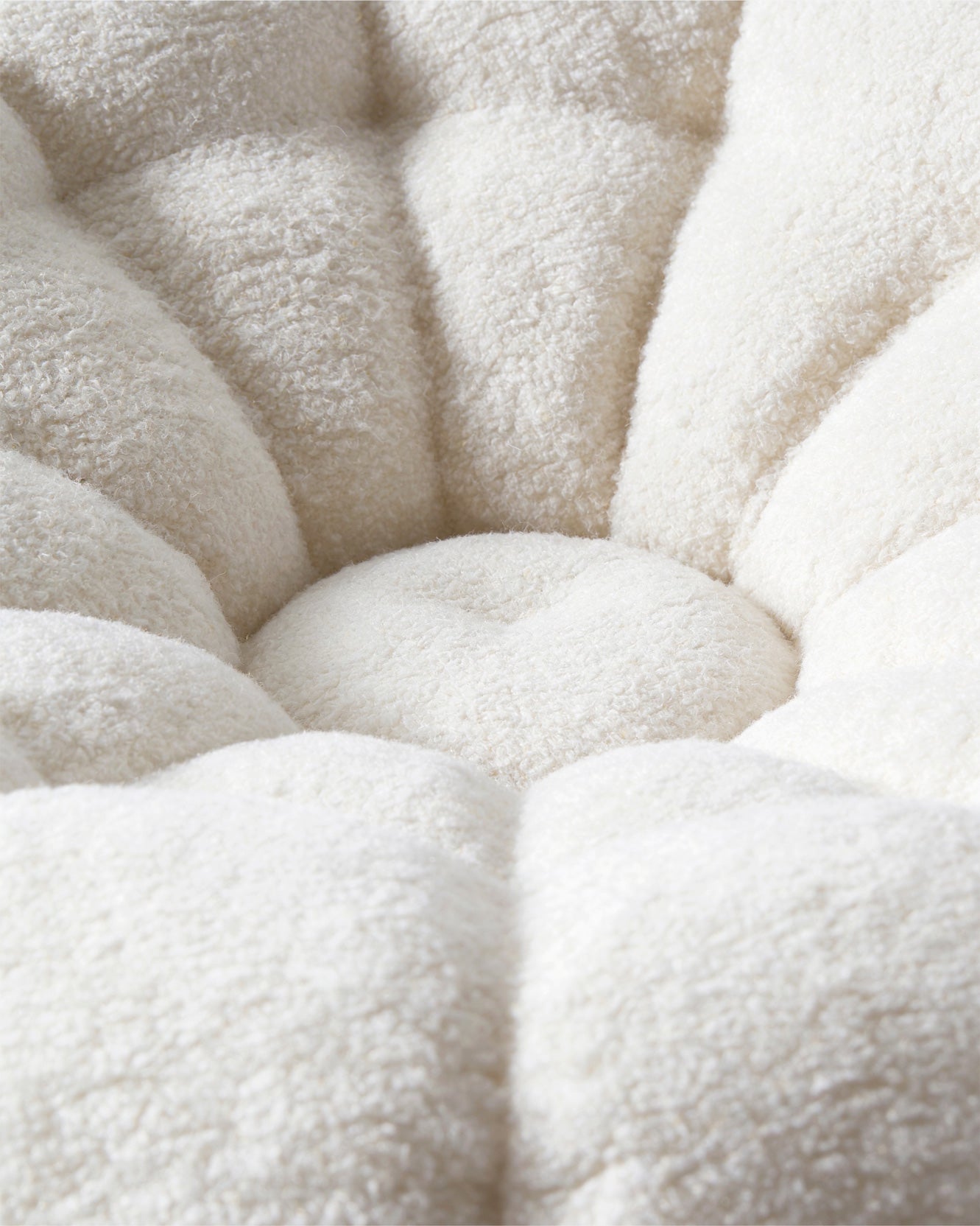 Sunday Chair Ottoman Set Dark White