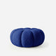 Sunday Chair Ottoman Set Dark Blue