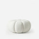 Sunday Chair Ottoman Set Dark White