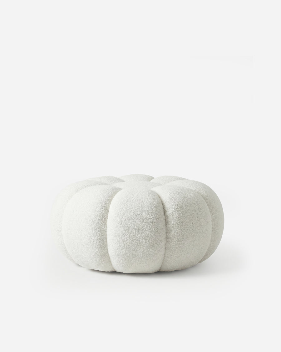 Sunday Chair Ottoman Set Dark White