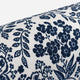 Sunday Citizen Tile Bolster Pillow in Classic Blue - Ivory