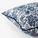 Sunday Citizen Tile Throw Pillow in Classic Blue - Ivory