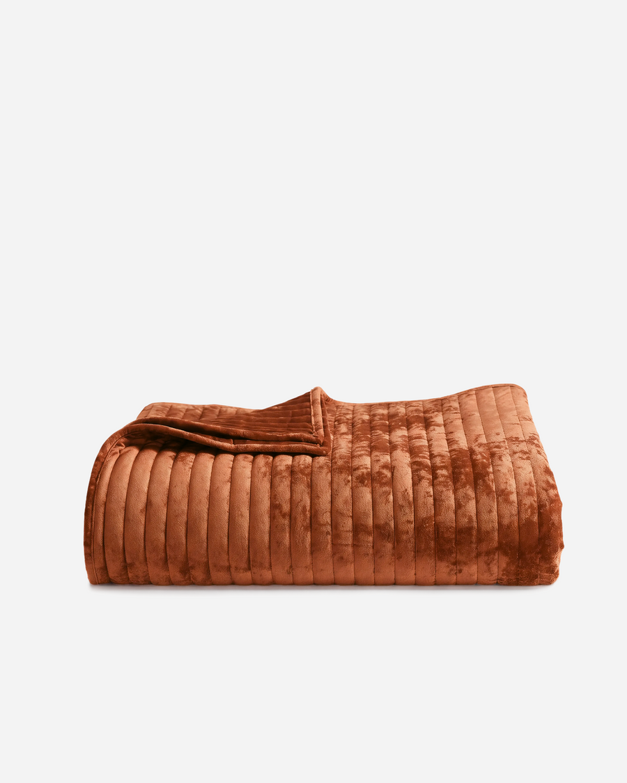 Velvet Quilt Rust