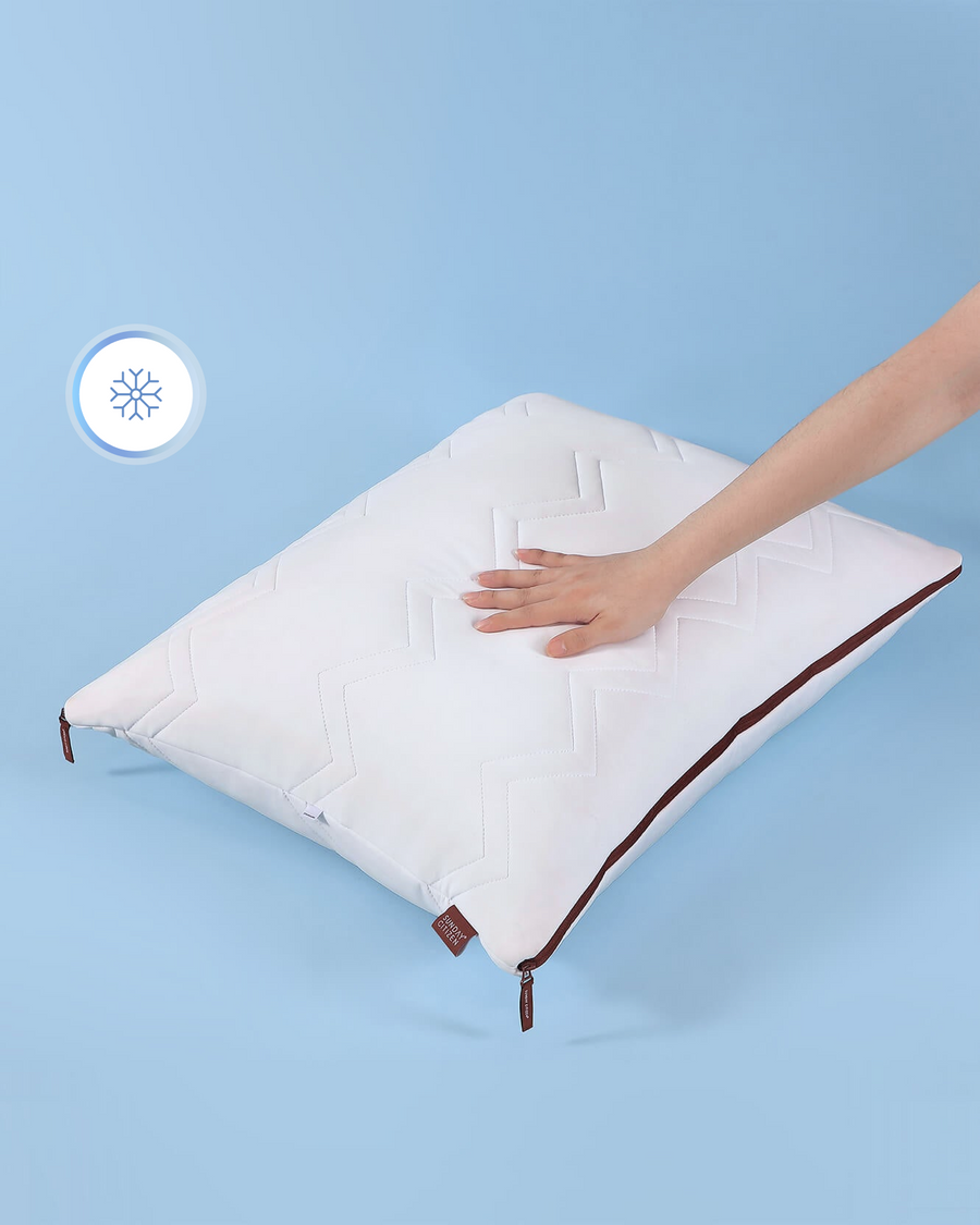 Cooling Adjustafirm Pillow White