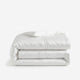 Sunday Citizen Luce Cotton Sateen Duvet Cover in White