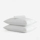Luce Cotton Sateen  Sheet Set White
