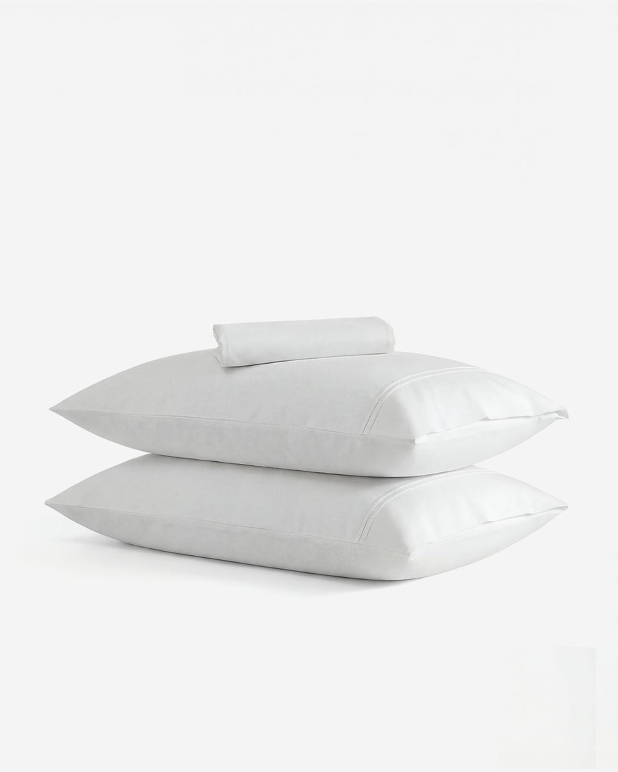 Image of Luce Cotton Sateen Sheet Set