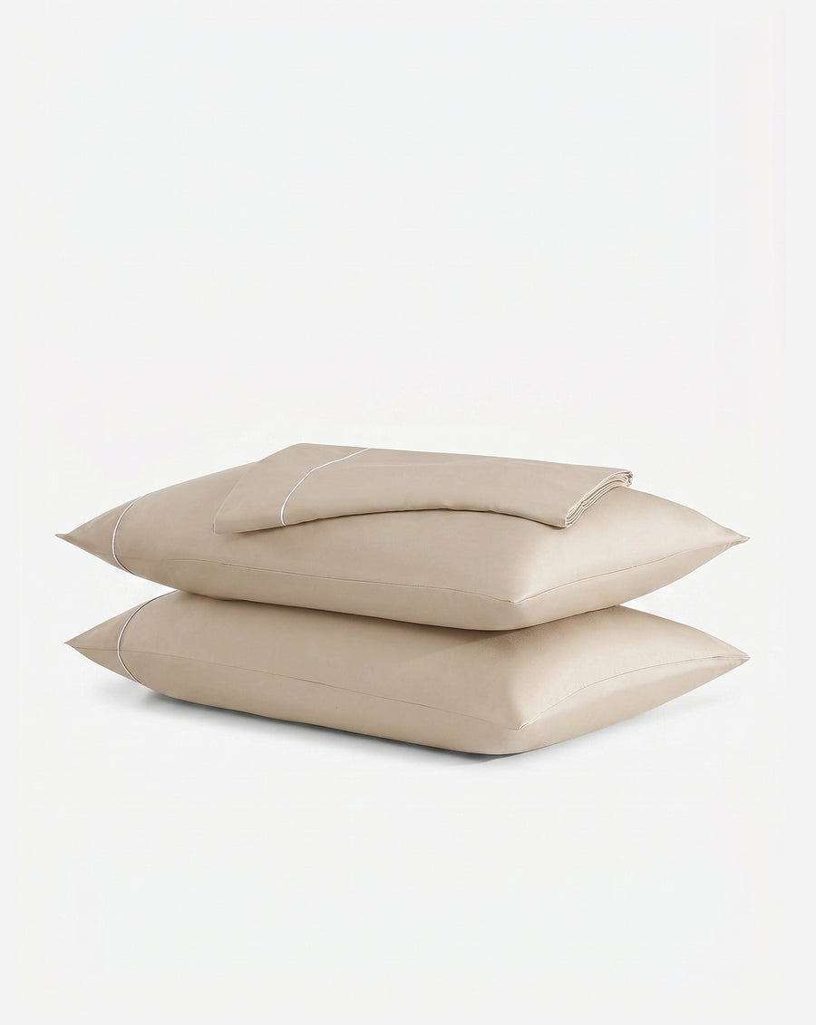 Natural Premium Bamboo Pillowcase Set Blush