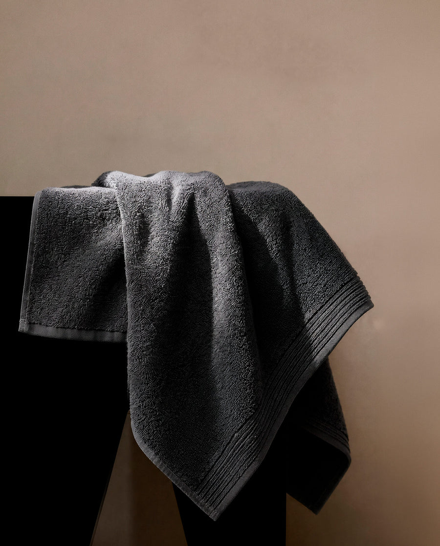 Sunday Citizen Spa Cotton Towel Set in Granite
