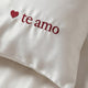 Sunday-Citizen_Te-Amo-Bamboo-Pillowcase White - Fig