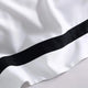 Frame Premium Bamboo Duvet Bundle White - Black