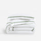 Frame Premium Bamboo Duvet Bundle White - Sage