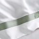 Frame Premium Bamboo Duvet Bundle White - Sage