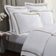 Frame Premium Bamboo Duvet Bundle White - Taupe