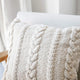 Braided Throw Pillow Sahara Tan