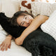 Sunday Citizen Pom Pom Lumbar Pillow in Black