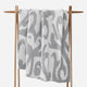 Casablanca Throw Cloud Gray - Off White