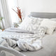 Casablanca Throw Cloud Gray - Off White