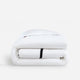 Frame Premium Bamboo Duvet Cover White - Black
