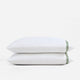 Frame Premium Bamboo Pillowcase Set White - Sage