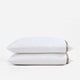 Frame Premium Bamboo Pillowcase Set White - Taupe