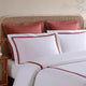 Frame Premium Bamboo Sham Set White - Clay