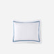 Frame Premium Bamboo Sham Set White - Denim