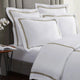 Frame Premium Bamboo Sham Set White - Taupe