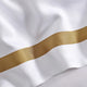 Frame Premium Bamboo Pillowcase Set White - Gold