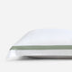 Frame Bamboo Euro Sham White - Sage