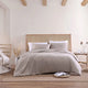 Natural Premium Bamboo Duvet Cover Taupe