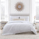Natural Premium Bamboo Duvet Cover Clear White