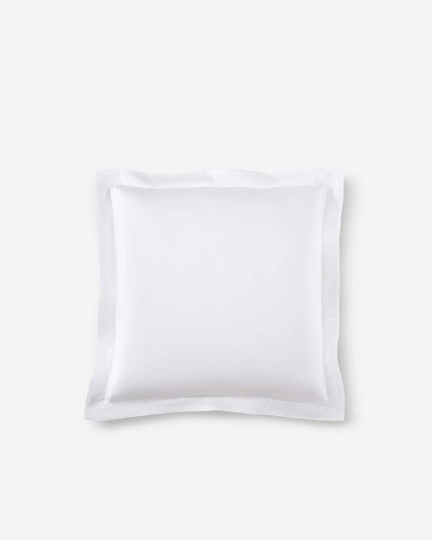 Natural Premium Bamboo Euro Sham Clear White