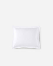 Natural Premium Bamboo Sham Set Clear White