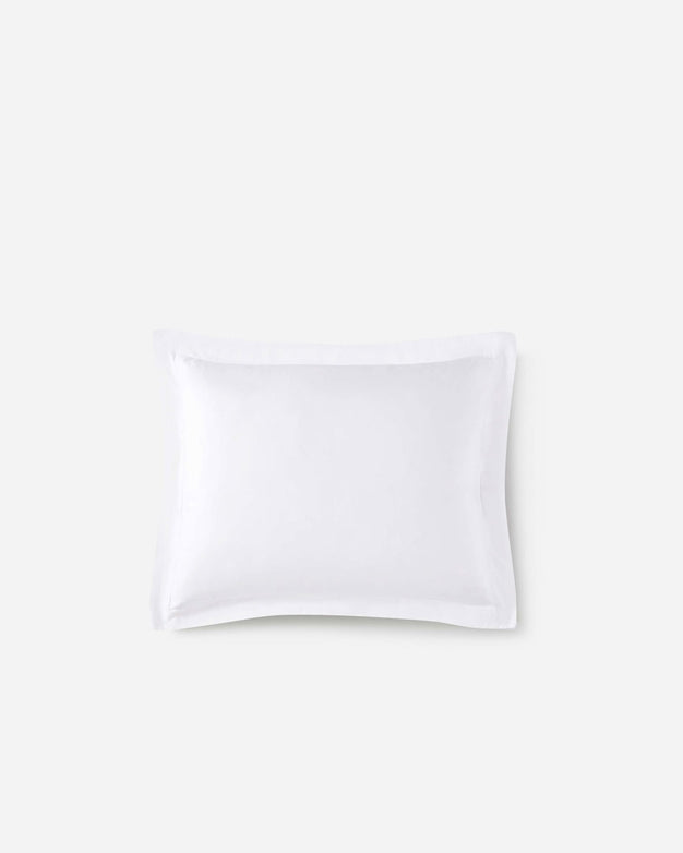 Natural Premium Bamboo Sham Set Clear White