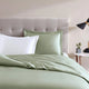 Natural Premium Bamboo Sham Set Clear White