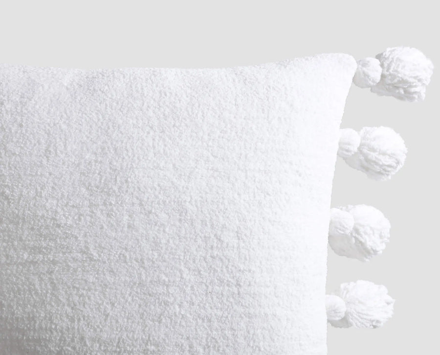 Large pom pom sales cushion