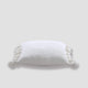 Pom Pom Throw Pillow Off White