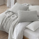 Snug Stitch Comforter Cloud Gray