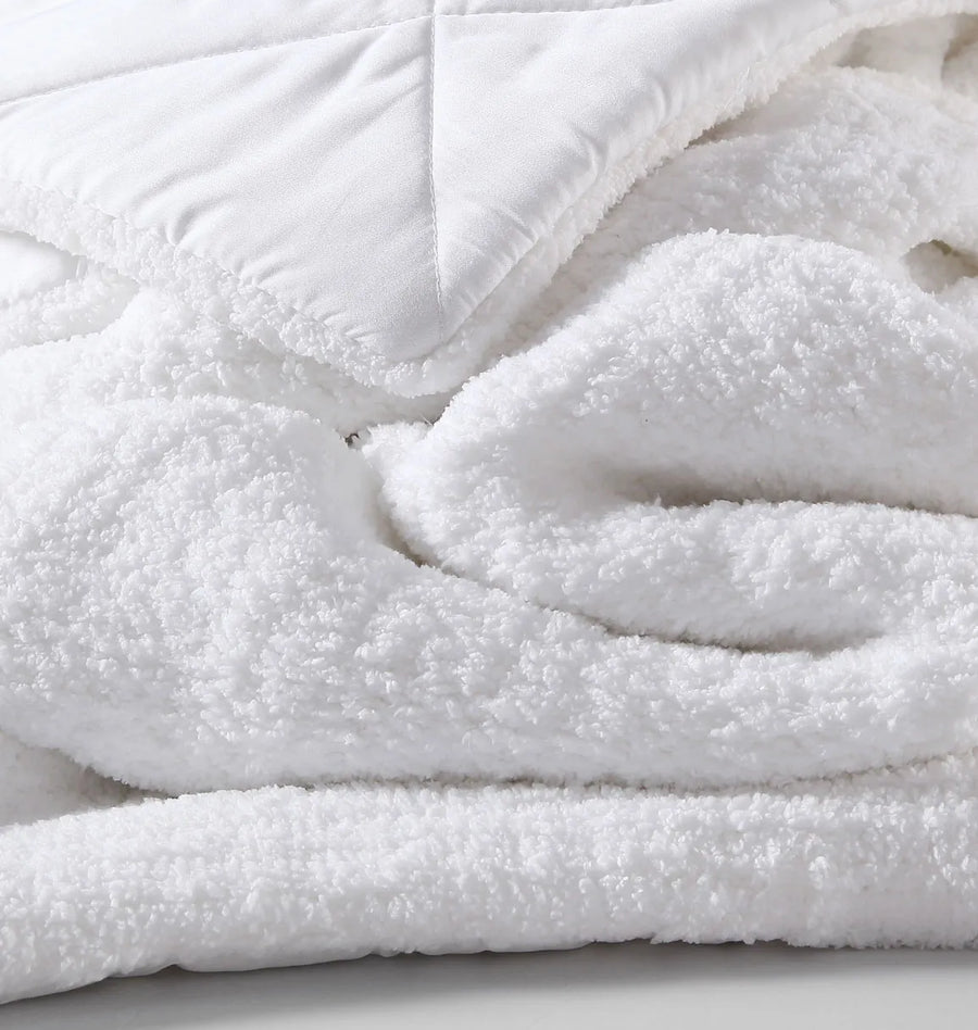 Snug Comforter Clear White