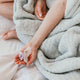 Snug Crystal Weighted Blanket Cloud Gray