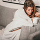 Snug Crystal Weighted Blanket Cloud Gray